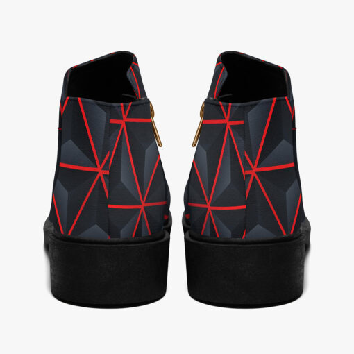 Futuristic Pyramid Shape Fashion Boots - Image 6