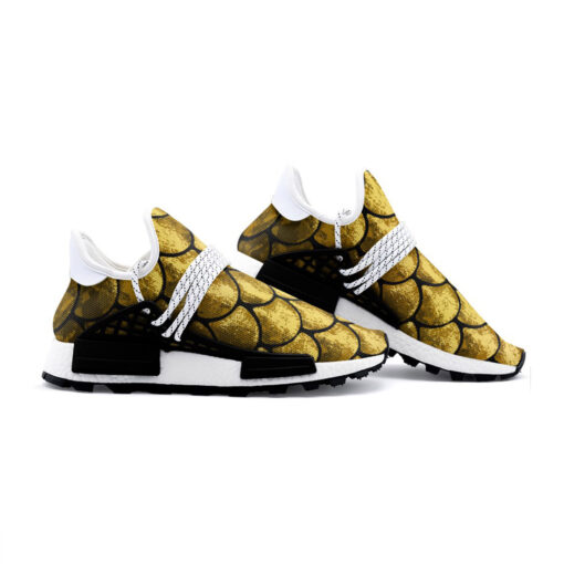 Golden Scales Mesh Sneakers - Image 3