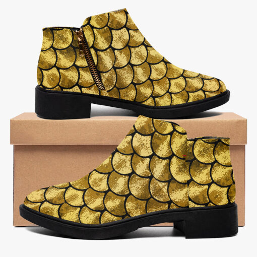 Golden Scales Fashion Boots - Image 2