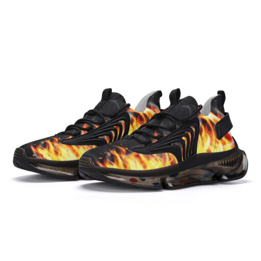 Fire Smoke Air Sneakers - Image 2