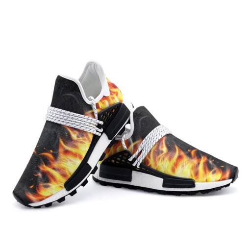 Fire Smoke Mesh Sneakers