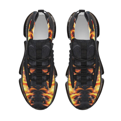 Fire Smoke Air Sneakers - Image 3