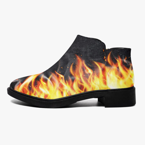 Fire Smoke Fashion Boots - Image 4