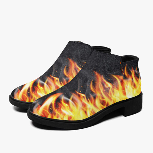 Fire Smoke Fashion Boots - Image 5