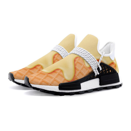 Waffle Melting Cream Mesh Sneakers - Image 2