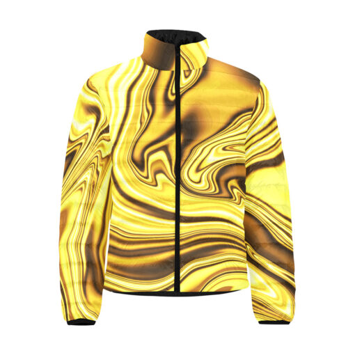 Golden Foil Men's Padded Jacket