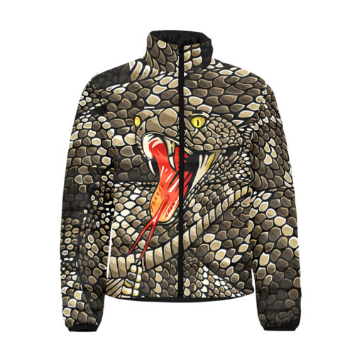 Rattlesnake Gaping Men's Padded Jacket