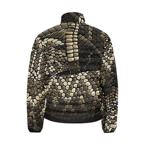 Rattlesnake Gaping Men's Padded Jacket - Image 2