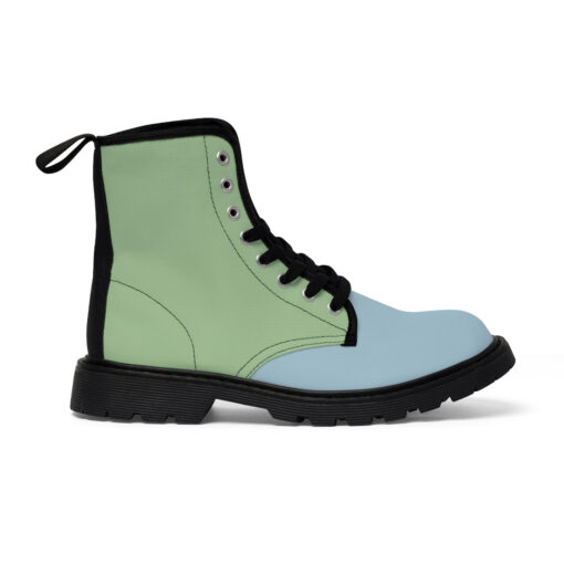 Retro Colored 90's Style Unisex Canvas Boots - Image 3