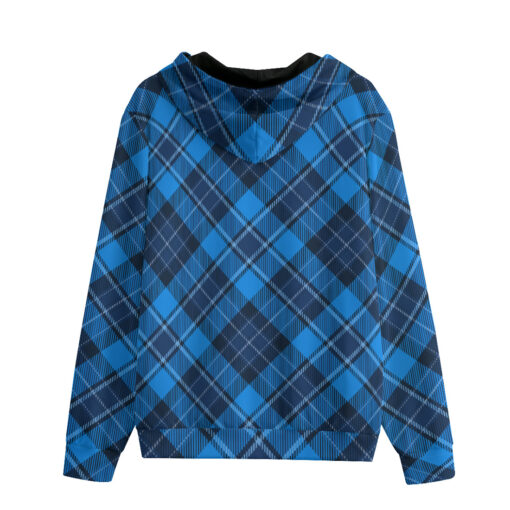 Tartan Scotland Plaid Zip Up Hoodie - Image 2