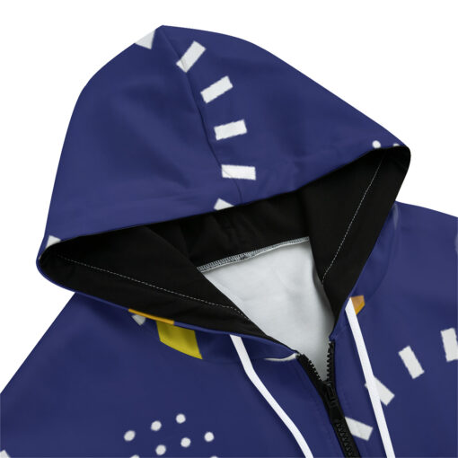 Minimalism Design Zip Up Hoodie - Image 3