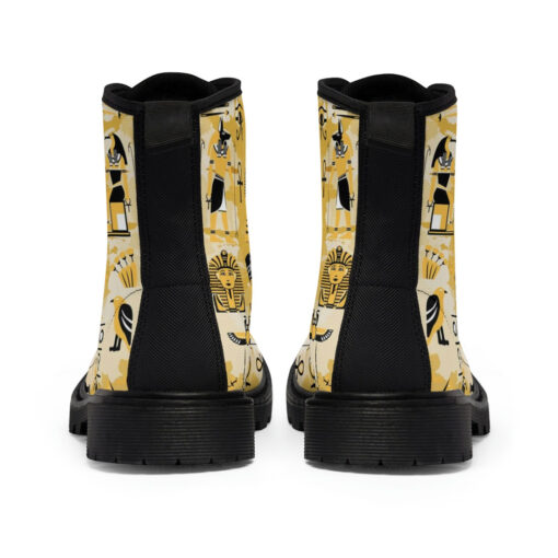 Egypt Symbols Canvas Boots - Image 5