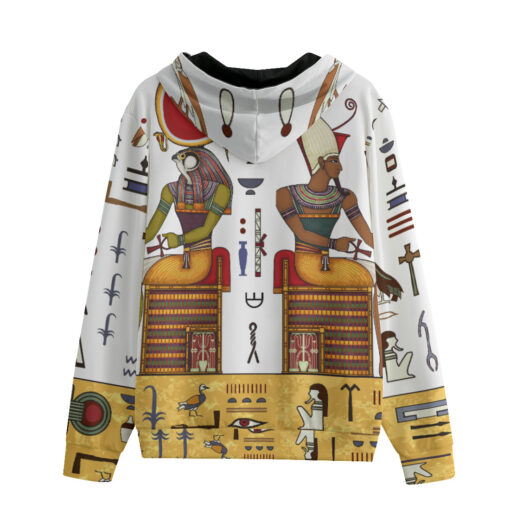 Egyptian Ancient Zip Up Hoodie - Image 2