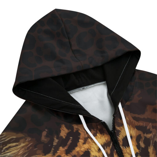 Jaguar Head Zip Up Hoodie - Image 3