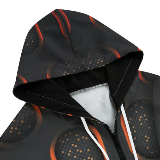 Abstract 3D Luxury Hi-Tech Zip Up Hoodie - Image 3