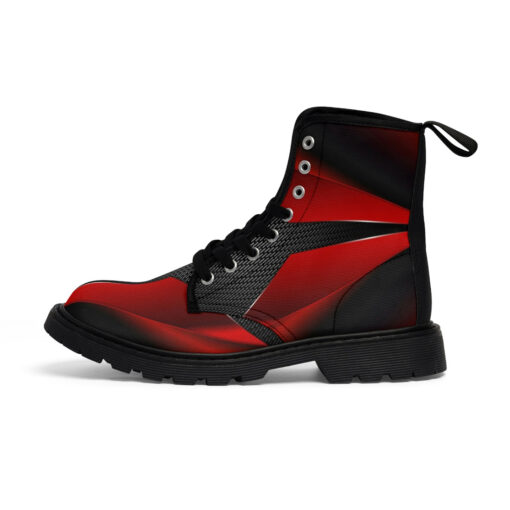 Modern Metallic Hi-Tech Canvas Boots - Image 2