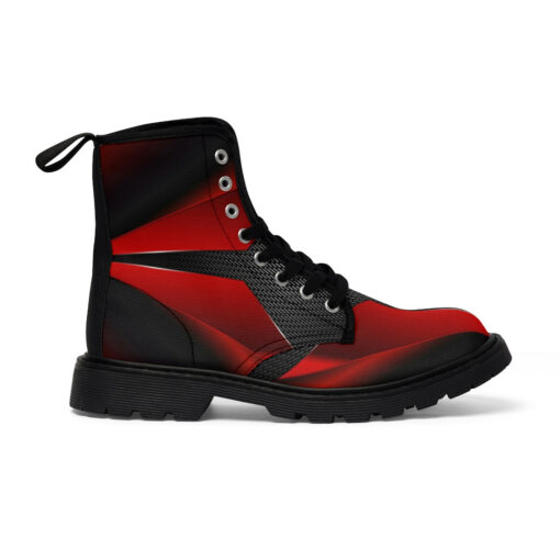 Modern Metallic Hi-Tech Canvas Boots - Image 3