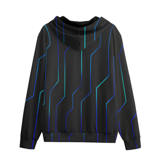 Hi-Tech Futuristic Zip Up Hoodie - Image 2