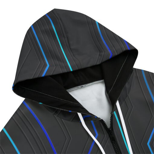 Hi-Tech Futuristic Zip Up Hoodie - Image 3