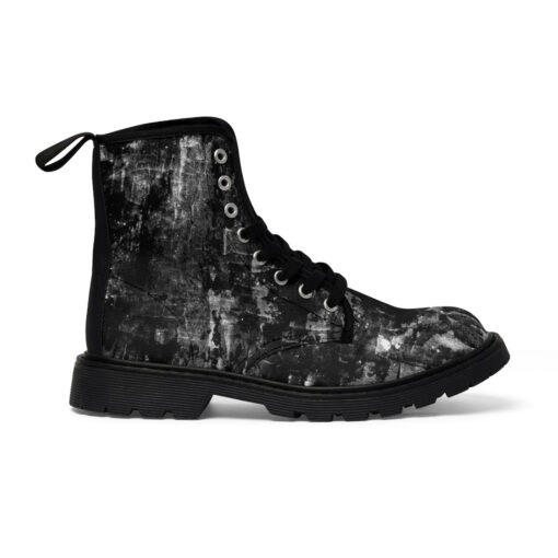 Grunge Wall Canvas Boots - Image 3