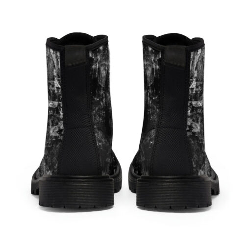 Grunge Wall Canvas Boots - Image 5