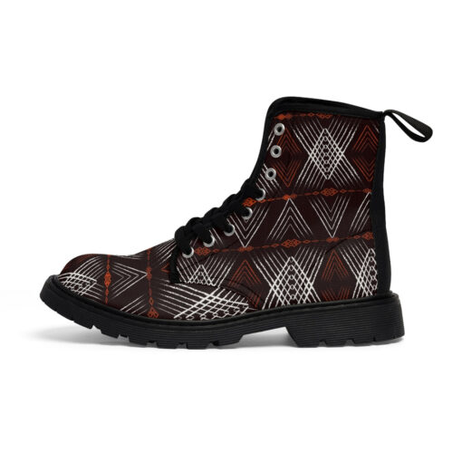 Ethnic Traditional Shape Canvas Boots - Image 2