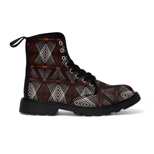 Ethnic Traditional Shape Canvas Boots - Image 3