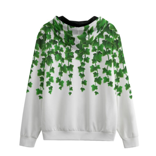 Clover Leaves Zip Up Hoodie - Image 2