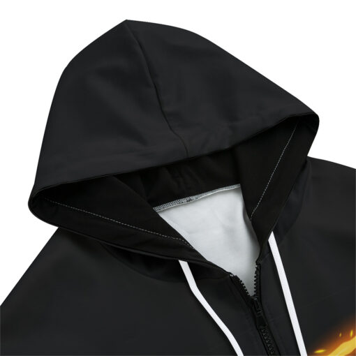 Sparkling Monster Claw Scratches Zip Up Hoodie - Image 3