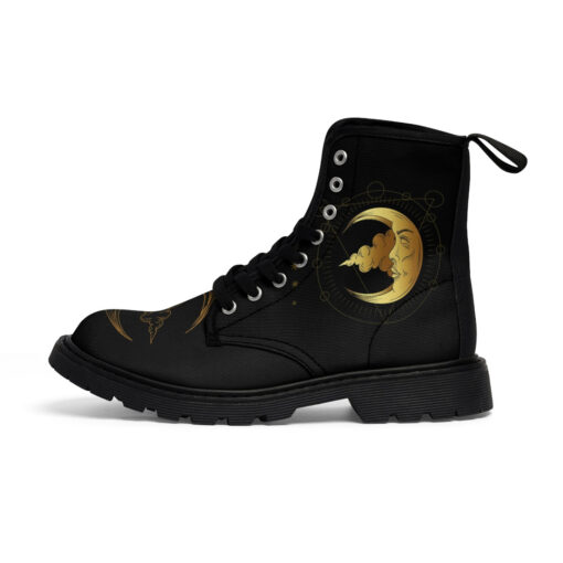 Esoteric Moon Canvas Boots - Image 2