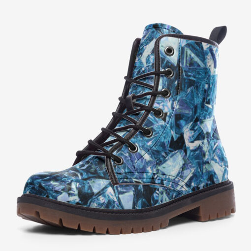 Blue Gems Trendy Leather Boots - Image 3