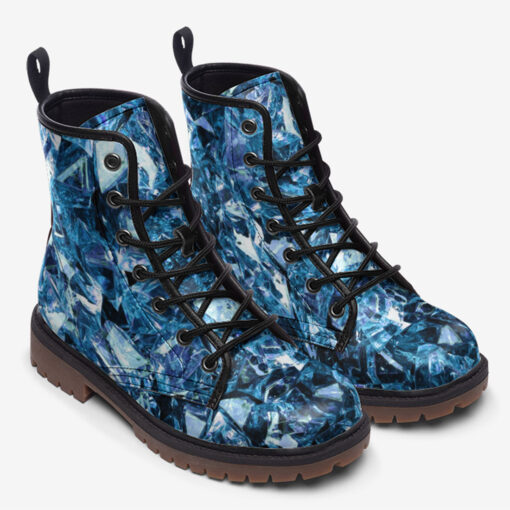 Blue Gems Trendy Leather Boots - Image 2