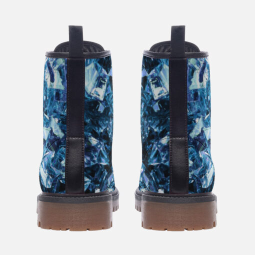 Blue Gems Trendy Leather Boots - Image 4