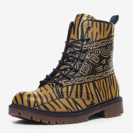 African Style Trendy Leather Boots - Image 3