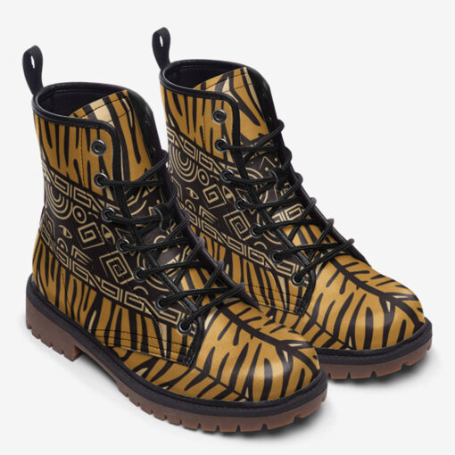 African Style Trendy Leather Boots - Image 2