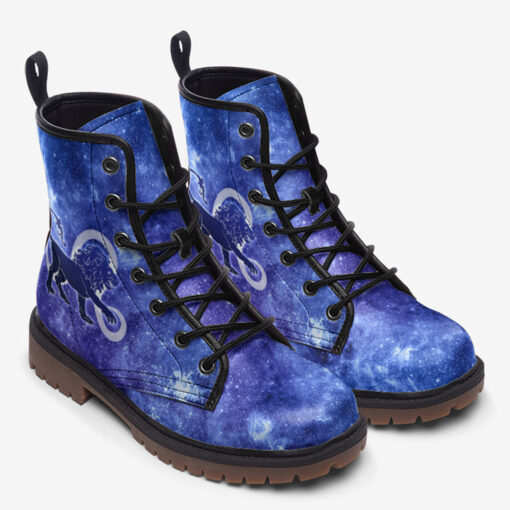 Leo Zodiac Trendy Leather Boots - Image 2