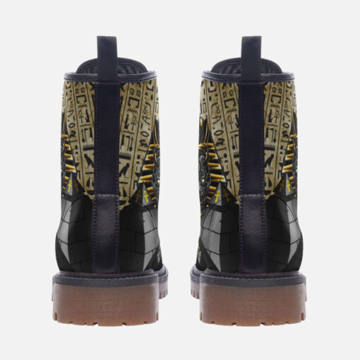 Ancient Egyptian Pyramid Trendy Leather Boots - Image 4