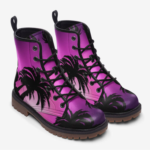 Tropical Sunset Leather Boots - Image 2