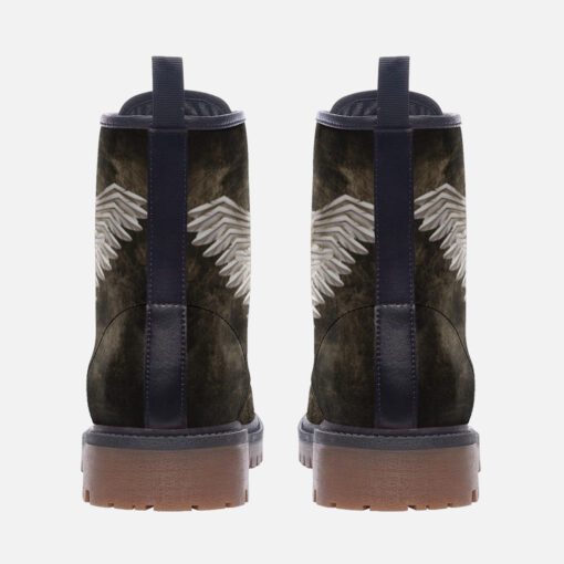 Angel Wings Trendy Leather Boots - Image 4