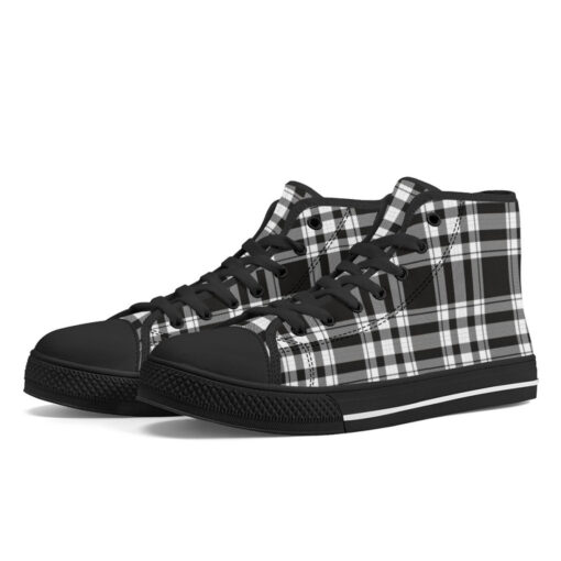 Square Geometric Texture High-Top Shoes - Image 2