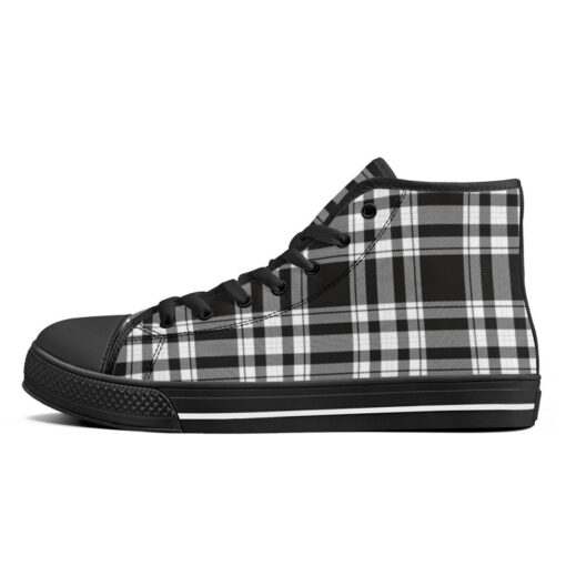 Square Geometric Texture High-Top Shoes - Image 4