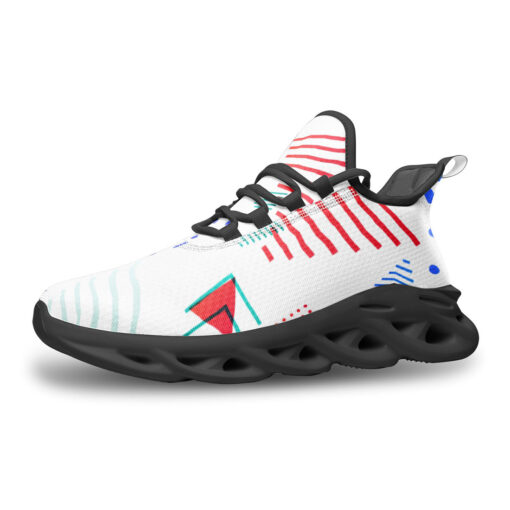 Modern Abstraction Sports Shoes