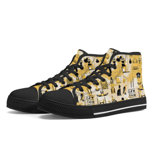 Egypt Symbols High-Top Shoes - Image 2