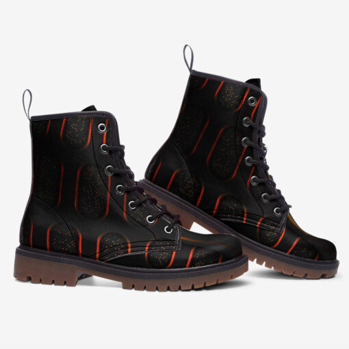 Abstract 3D Luxury Hi-Tech Trendy Leather Boots