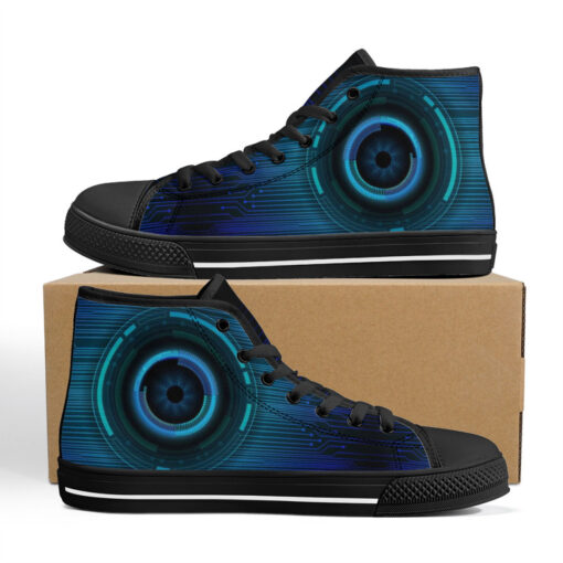 Modern Cyber Hi-Tech High-Top Shoes