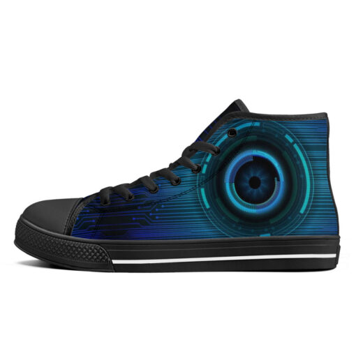 Modern Cyber Hi-Tech High-Top Shoes - Image 4