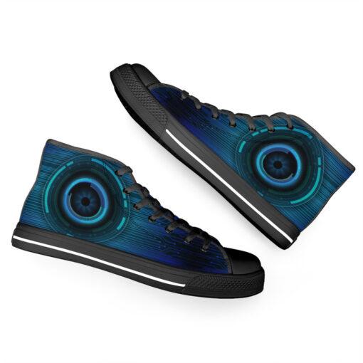 Modern Cyber Hi-Tech High-Top Shoes - Image 6