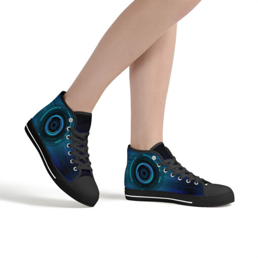 Modern Cyber Hi-Tech High-Top Shoes - Image 7