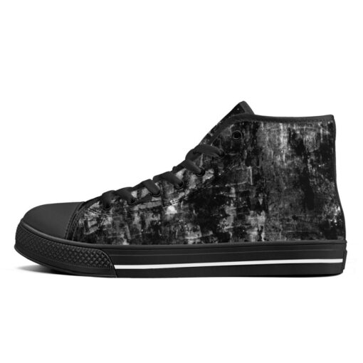 Grunge Wall High-Top Shoes - Image 4