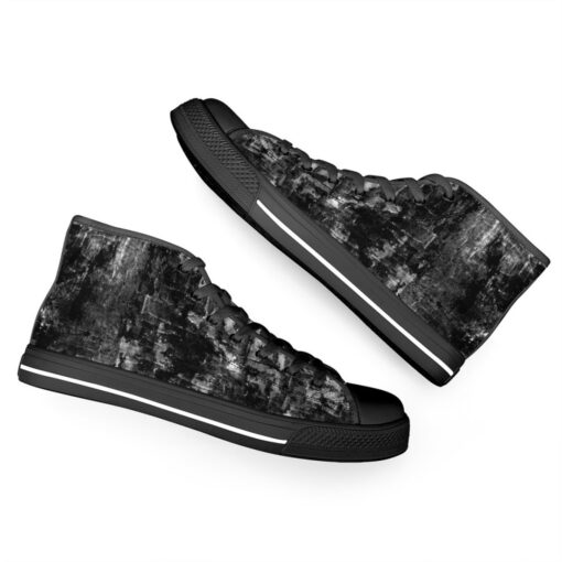 Grunge Wall High-Top Shoes - Image 6